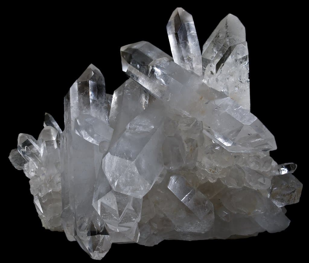 水晶(クォーツ)の結晶